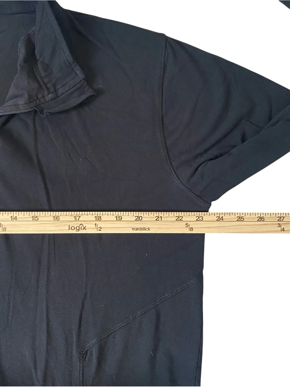 tasc Performance Jacket Men Extra Large Black, Organic Cotton, Bamboo Training
